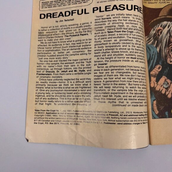 TALES FROM THE CRYPT (1992) #17 F, Gemstone EC Comics 1996 - Picture 4 of 5